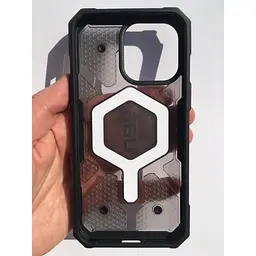 Оригінальний протиударний чохол UAG Pathfinder MagSafe для iPhone 15 Pro Max Ash 114301113131 - мініатюра 2