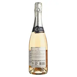 Вино ігристе Emilie Laurance Rose, рожеве, брют, 12%, 0,75 л (824369) - мініатюра 2