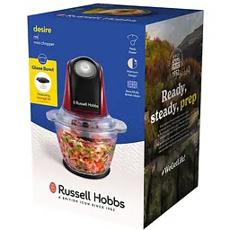 Подрібнювач Russell Hobbs Desire Red 200 Вт червоний (27130-56) - мініатюра 3