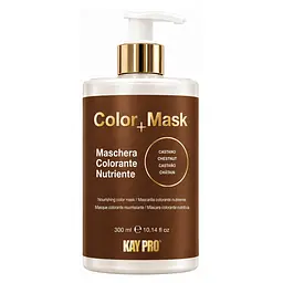 Живильна відтінкова маска KayPro COLOR+MASK Каштан 300 мл