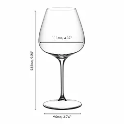 Набір келихів Riedel Grape для вина 750 мл 2 шт. (6424/07) - мініатюра 3