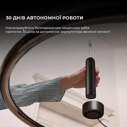 Електрична зубна щітка Mova Fresh Pro Black (ATB15A-BK) - мініатюра 2