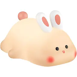 Нічний світильник Hoco HX16 Silicone lamp Rabbit [159424] - мініатюра 2