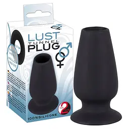 Анальний тунель Orion Lust Tunnel Plug 10 см (чорний) - мініатюра 5