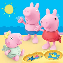 Ігровий набір Peppa figurines – Три маленькі свинки на пляжі Peppa Pig G2833 - мініатюра 5
