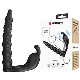 Віброкільце PRETTY LOVE Blackney black, 7 vibration functions Memory function PRETTY LOVE BI-210327 102766 - мініатюра 1