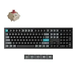 Клавіатура бездротова Keychron Q6 Ultra Keychron Red Switch Black RGB (Q6U-M1-UA) - мініатюра 7