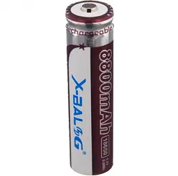 Аккумулятор X-BALOG Li-Ion 18650 8800 mAh 4.2V 5 шт (1760581999) - мініатюра 3