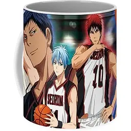 Кухоль GeekLand Kuroko no Basuke Баскетбол Куроко  KB.02.08 330 мл білий - мініатюра 2