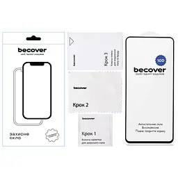 Скло захисне BeCover 10D Motorola Moto G57 Power Black (714856) - мініатюра 2