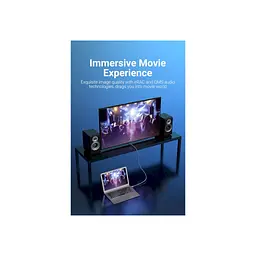 Кабель мультимедійний HDMI M to HDMI M 2.0m V2.1 8K60Hz silver Vention (ALCIH) - мініатюра 5