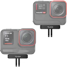 Магнітний адаптер Telesin Quick-Release Base для екшн-камери Insta360 Ace/Insta360 Ace Pro 2 (S7-JBK-06-TIS) [170367] - мініатюра 8