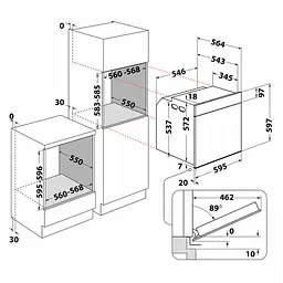 Духова шафа Whirlpool WOI4S8CM1SWA - мініатюра 2