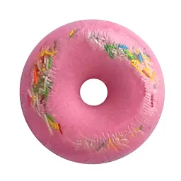 Шипуча пінна бомбочка для ванни з ароматом барбарису Milky Dream Donut Almond & Barberry,140 г