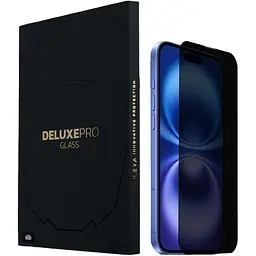 Захисне скло iLera DeLuxe Incognito FullCover Glass для Apple iPhone 16 (iLInDL16) [117190]