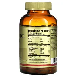 Лляна олія Solgar Flaxseed Oil 170 капсул - мініатюра 4