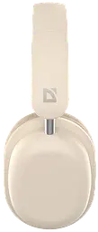 Навушники бездротові Defender FreeMotion B640 bluetooth бежевий (63642) (7191841) - мініатюра 4