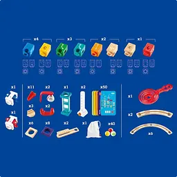 Конструктор-лабіринт Hape Quadrilla Програмування 159 елементів (E6029) - мініатюра 4
