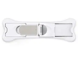 Замок-блокатор для шафи-купе MBM Kids 2 шт білий (BS-19 WHITE) - мініатюра 6