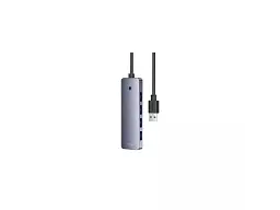 USB-хаб BASEUS UltraJoy Series 4-Port HUB Lite Space Gray (B0005280B811-01) - мініатюра 3