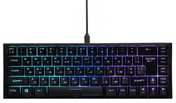 Клавіатура 2E KG350 RGB USB Чорний (2E-KG350UBK)