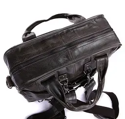 Чоловіча шкіряна сумка Vintage 33х39,5х10 см sum0012457 - мініатюра 9