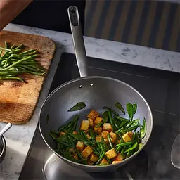 Сковорода WOK Fiskars All Steel 28 см 1064747 - мініатюра 8