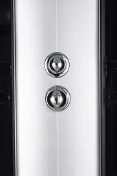 Душовий бокс без гідромасажу Mixxus Strong SB01-90x90x215-GR Satin з високим піддоном MI6885, Хром матовый, тонований, хром матовий - мініатюра 10