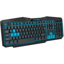 Клавіатура Esperanza EGK201 Blue USB LED (EGK201BUA) - мініатюра 1
