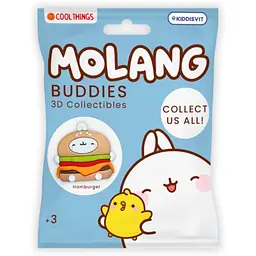 Фігурка-сюрприз Pop Top Cool Things "Смачний світ Моланг" ML001 серії "Molang"