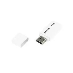 USB флеш накопичувач Goodram 64GB UME2 White USB 2.0 (UME2-0640W0R11) - мініатюра 2
