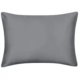 Наволочка Cosas Grey сатинова 70х70 см сіра (Satin_Grey_70)