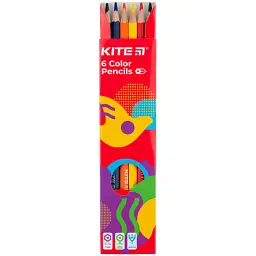 Олівці кольорові Kite Fantasy 6 кольорів (K22-050-2) - мініатюра 3