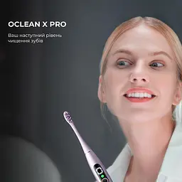 Електрична зубна щітка Oclean X Pro Digital Electric Toothbrush Purple - мініатюра 5