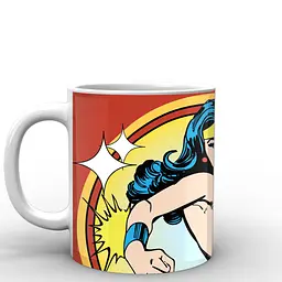 Кухоль GeekLand Чудо-Жінка Wonder Woman комікси WW.02.008 330 мл білий - мініатюра 2