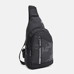 Чоловічий рюкзак через плече Monsen C17037bl-black - мініатюра 2