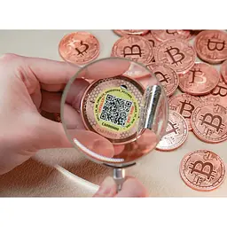Криптогаманець Ballet Physical Bitcoin One Milli Bitcoin - фізичний біткоїн, баланс не поповнений (197644340835) - мініатюра 7