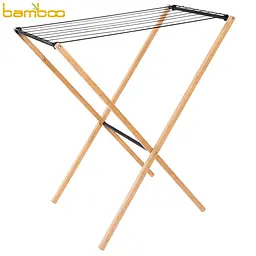 Сушарка для білизни підлогова Casa Si Bamboo Dryer S Braun (CS92303W06) - мініатюра 3