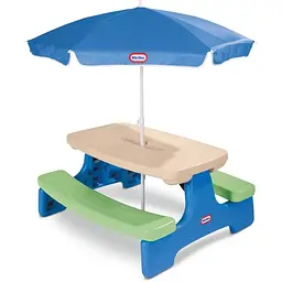 Столик Little Tikes Easy Store Літо, з парасолькою (629952M) - мініатюра 6