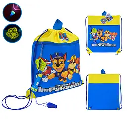 Сумка-рюкзак для взуття Kids Hits Paw Patrol зі світловідбивачем та аксесуарами (KH72/001L)