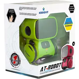 Радіокерований робот AT-Robot з голосовим керуванням Green (AT001-02-UKR) [113034] - мініатюра 4