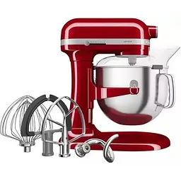 Планетарний міксер KitchenAid Artisan з підйомною чашею 6.6 л карамельне яблуко (5KSM70SHXECA) - мініатюра 4