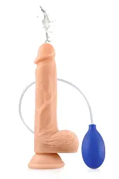Фаллоимитатор с эякуляцией Real Body Wolnash Cum Kane, 21.5х3.8 см