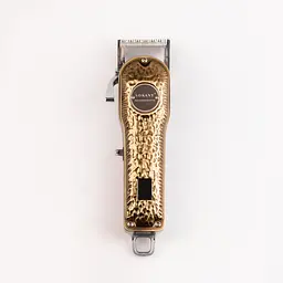 Машинка для стрижки Sokany SK-LF-9976 акумуляторна з 4 насадками та USB золото