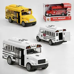Автобус підсвічування звук інерція (в асортименті) WY940A/B/C