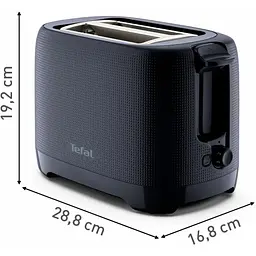 Тостер Tefal Morning 850 Вт темно-синій (TT2M1810) - мініатюра 5