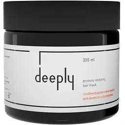 Маска для волосся з протеїнами Deeply Protein Restoring Hair Mask 300 мл