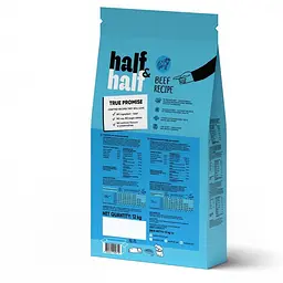 Сухий корм Half & Half для цуценят усіх порід із яловичиною 12 кг - мініатюра 2