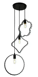 Люстри Loft Levistella 761SJ03-3 BK