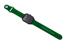 Ремінець BeWatch для Amazfit Bip Lite/Bip U/Pro/Mini/GTS/GTS 2/Gtr 42мм силіконовий 20 мм Зелений (1010306) - мініатюра 2